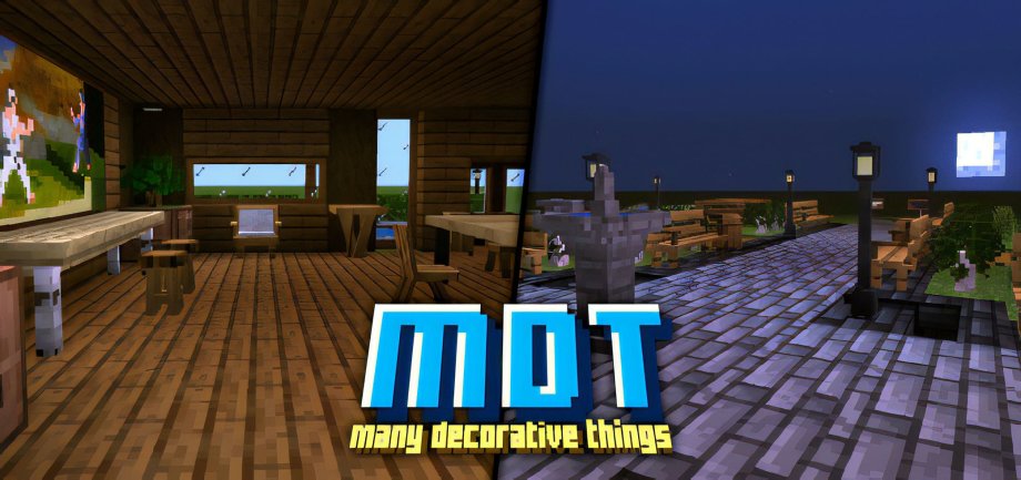 Many Decorative Things [MDT] Addon