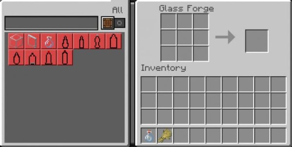 Using the Glass Forge.