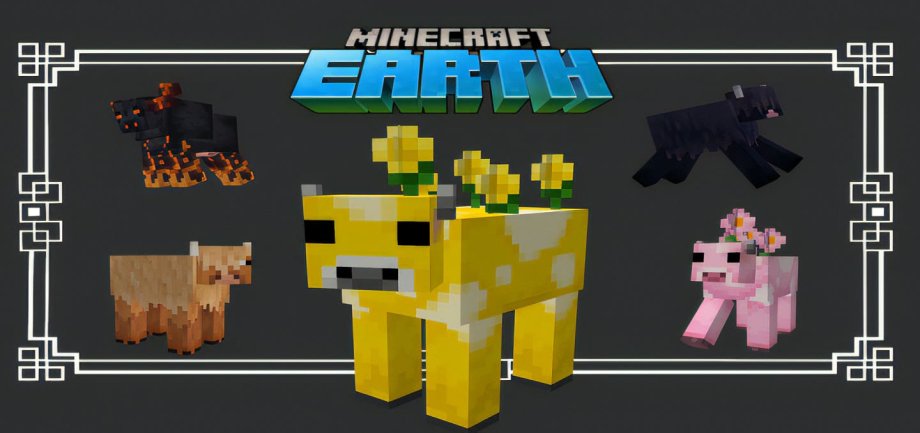 Minecraft Earth Cows