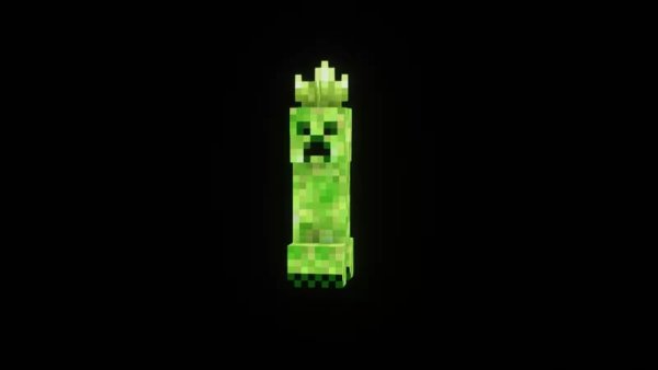 Improved Creeper texture and model