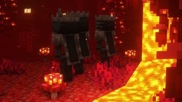 Wither Skeletons with capes