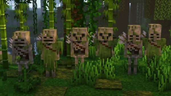 New Jungle Skeletons textures