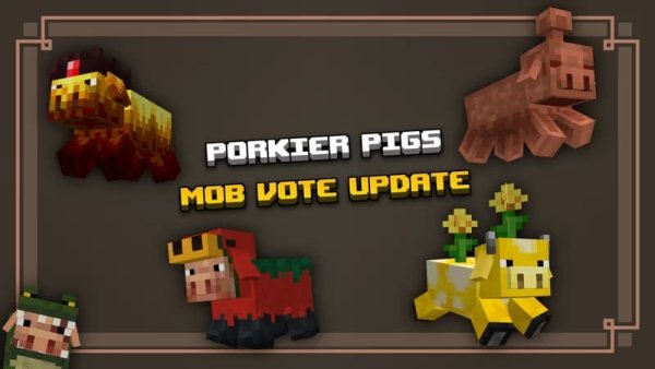 Pigs from Mob Vote Update