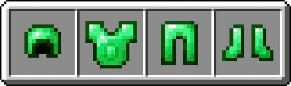 Full Set of Emerald Armor