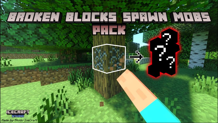 Thumbnail: Broken Blocks Spawn Mobs (v1.8.0)