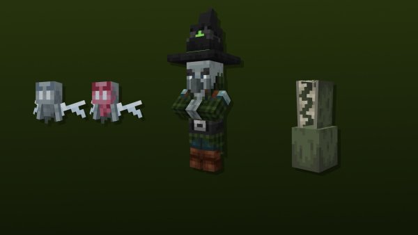 Swamp Vex, Witch and Evoker fangs
