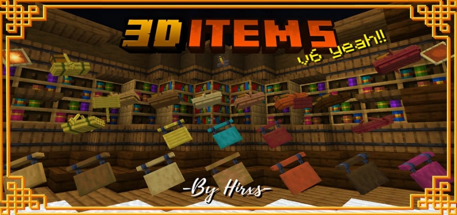 3D Items - v6 | 1.20 Support!