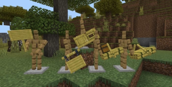 3D bamboo items from 1.20