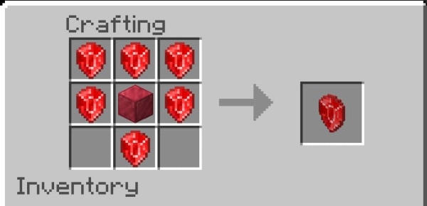 Craft Recipe for Ruby Shield