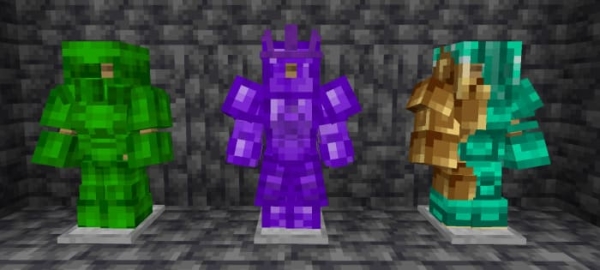 Three Updated Armor Models