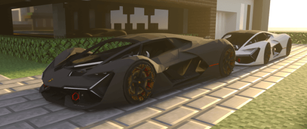 Black Lamborghini Terzo Millenio