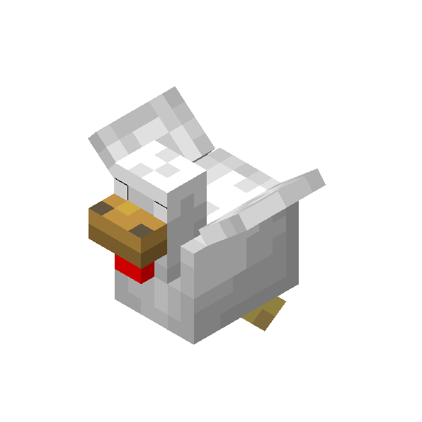 New chicken fly animation
