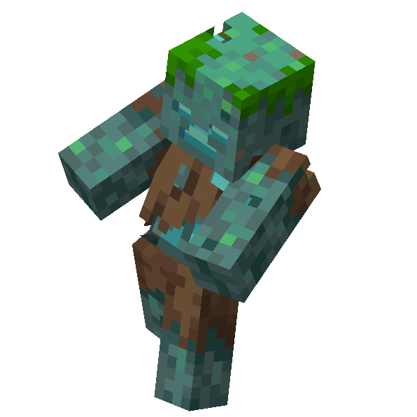 New drowned idle animation (variant 2)