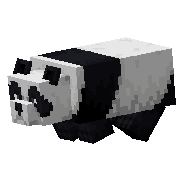 New panda run animation
