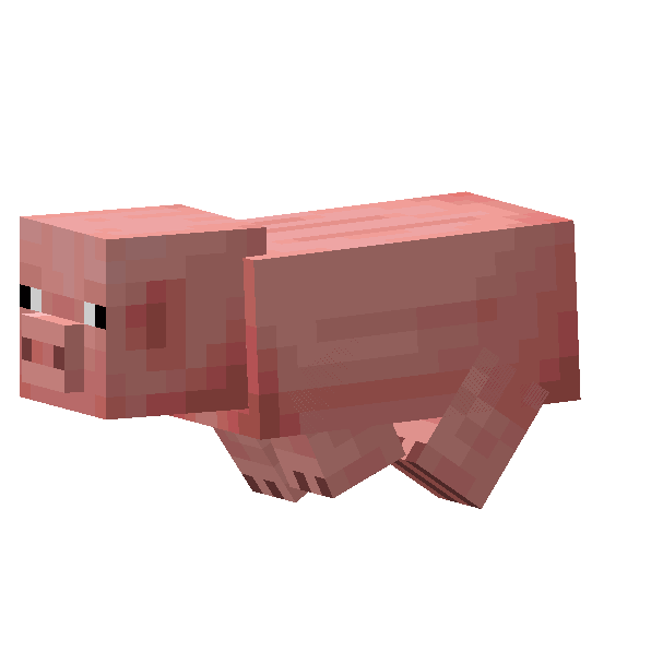 New pig run animation