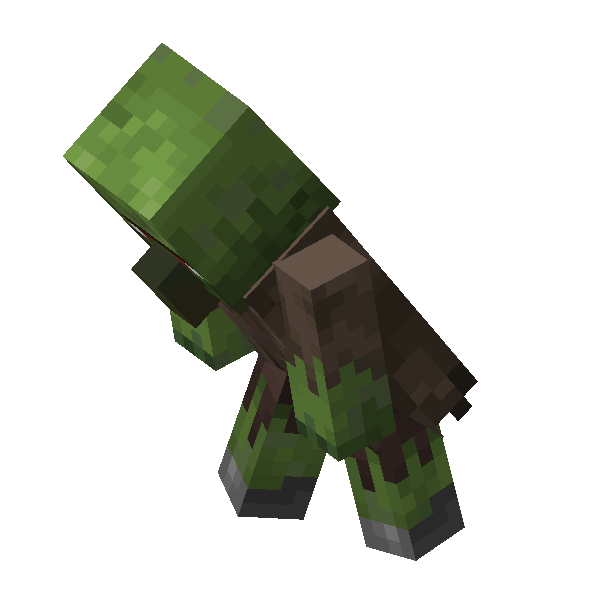New zombie villager idle animation (variant 1)