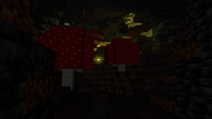 The Underground Mushroom Island Biome (Screenshot 3)