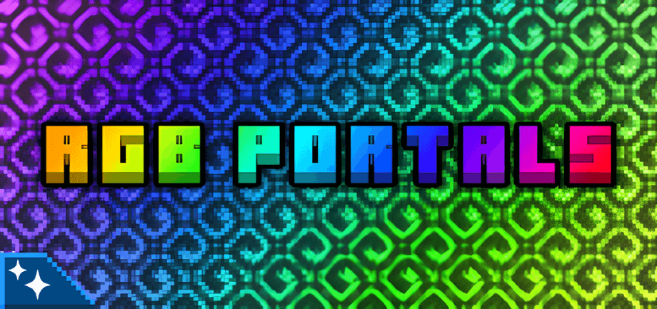 Thumbnail: RGB Nether Portals