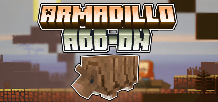 Thumbnail: Armadillo Add-on | Minecraft Mob Vote 2023