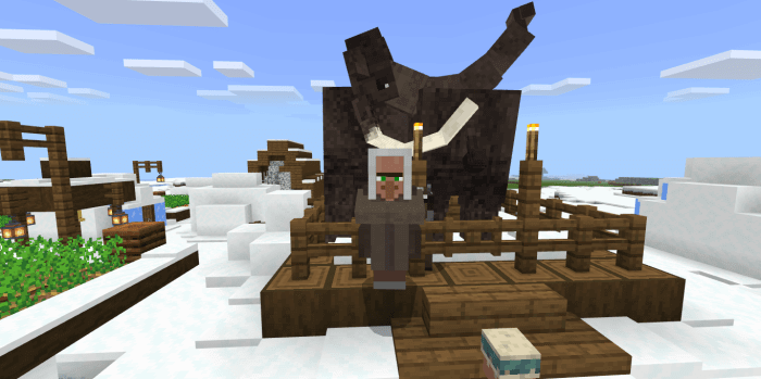 Villager Ice: Screenshot