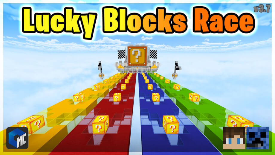 Thumbnail: Lucky Blocks Race (Map/Minigame)