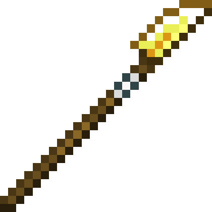 Gold Makeshift Spear