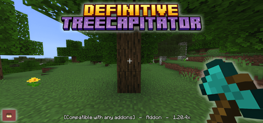 Thumbnail: Definitive TreeCapitator Addon || Compatible with any Addons 1.20.5x