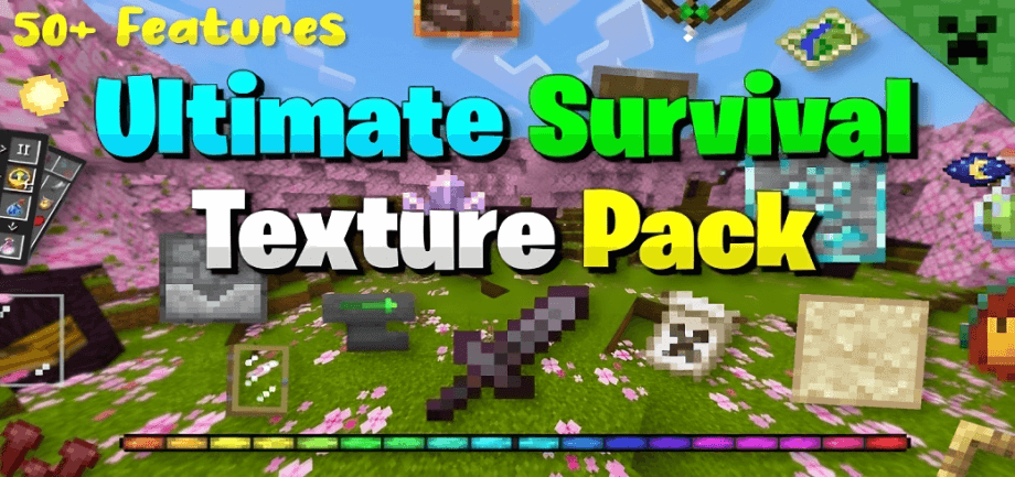 Thumbnail: Ultimate Survival Texture Pack v3.6 [Hotfix Update]