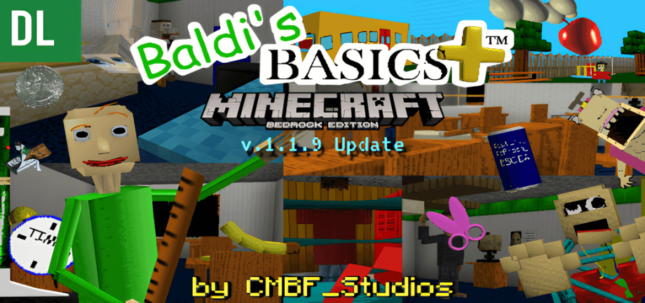 Thumbnail: Baldi's Basics: The Add-on! PLUS+ v1.1.9 Update