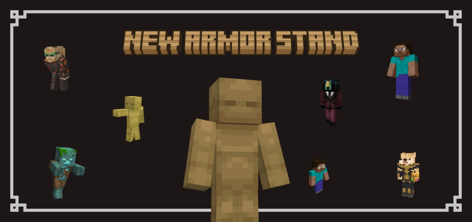 Thumbnail: New Armor Stand v2.2: Revamped - 50+ Armor Stand Textures!