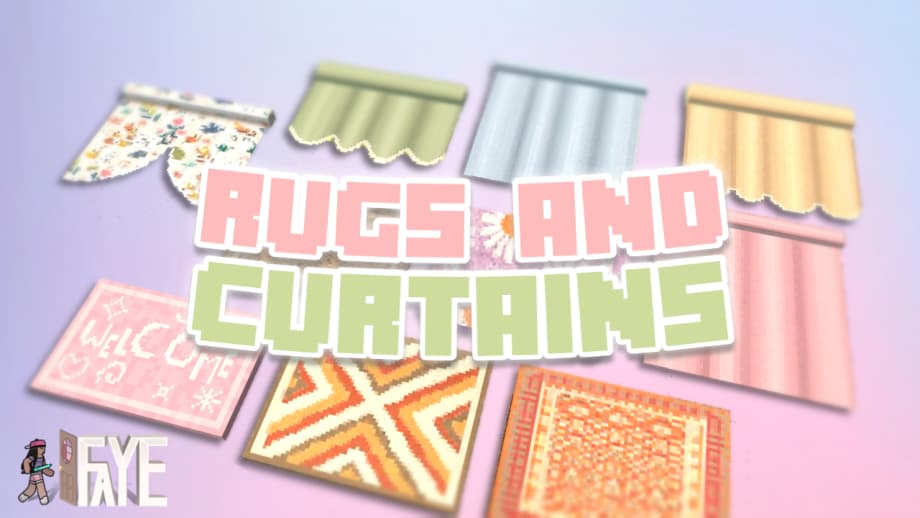 Thumbnail: The FAYE Rugs & Curtains Set!