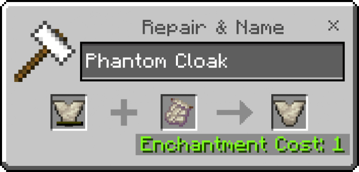 Repairing Phantom Cloak with Phantom Cloth