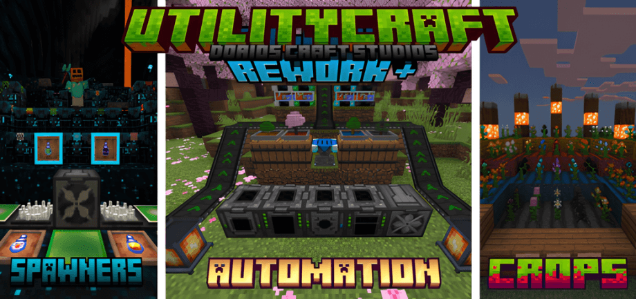 Thumbnail: UtilityCraft v2.8 (Rework+)