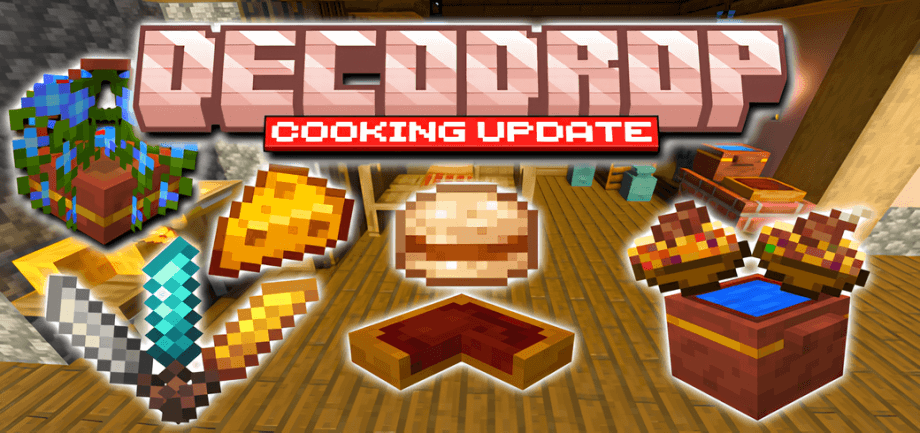 Thumbnail: DecoDrop Addon V2.0 for Minecraft PE 1.20.70