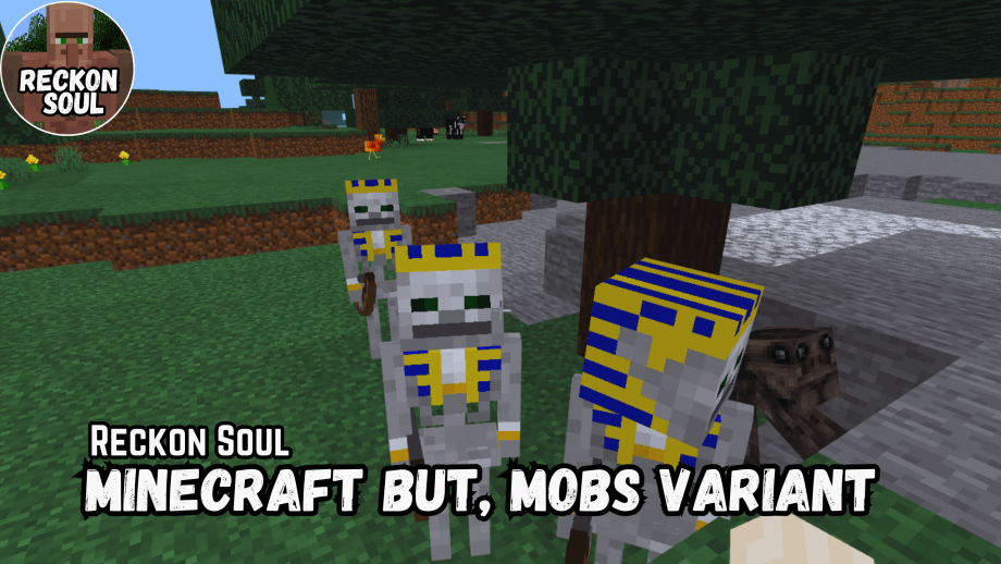 Thumbnail: Minecraft, But Mob Variants Addon